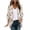 1-Pink, variant on Women's Fashionable Floral Print Puff Sleeve Kimono Cardigan Loose Plus Size Chiffon Cover Up Casual Blouse Tops