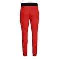 thumbnail image 5 of Tdoqot Mens Pants With Pockets Casual Slim Fit Straight Leg Mens Sweatpants Red Size 2XL, 5 of 6