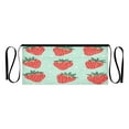 thumbnail image 7 of Yayeee Waist Apron with Pockets for Cooking Waterproof Half Server Aprons, Red Strawberry, 7 of 7