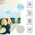 thumbnail image 3 of Yayeee Bath Rug for Bathroom Floor Non Slip Rectangle Fluffy Soft Absorbent Mat, 16"x24", Green Clover Pattern, 3 of 7
