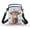 Calf and Rose Pattern, variant on Uourmeti Blue Spotted Pattern Casual Crossbody Bag for Shop Daily Use, with Crossbody Shoulder Strap Adjustable Shoulder Strap Cell Phone Purse