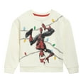 thumbnail image 5 of Marvel Spider-Man Fleece Drop Shoulder Sweatshirt and Jogger Pants Outfit Set Toddler to Little Kid, 5 of 5