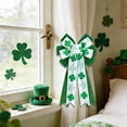 thumbnail image 4 of 2pcs St Patricks Day Party Decoration Garland Ornaments Props for Irish Festival Celebration Home Table Wall Hanging Shamrock Themed Decor, 4 of 6