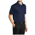 thumbnail image 3 of Yellow Rooster Mens Short Sleeve Silk Touch Performance Pocket Polo Navy 4XL, 3 of 4