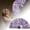 B, variant on Large Foldable Dance Fan - UV Glow Rave Hand Fan for Music Festival, Party, Concert, Line Dancing, and Performance, Chinese Style Clack Fan for Men and Women