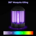 thumbnail image 2 of Asesino electrónico de mosquitos con luz UV efectiva de 2000 V, control de insectos no tóxico, trampa atrayente 2 en 1, mosca recargable Zhivalor WMZY-186, 2 of 7