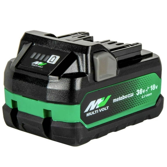 Metabo Hpt 18V/36V 2.5Ah/5Ah Lithium Ion Power Tool Battery Pack With Fuel Indicator