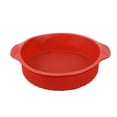 thumbnail image 2 of 2x 10 Round Silicone Cake Pan Bread Pizza Pastry Muffin, 2 of 6