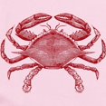 thumbnail image 2 of CafePress - Vintage Crab Infant Bodysuit - Baby Light Bodysuit, Size Newborn - 24 Months, 2 of 4