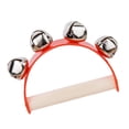 thumbnail image 2 of Tambor de instrumento de percusión de s de madera para fiestas, vacaciones, , niñas, regalos Rojo Yuyangstore Pulsera campanilla, 2 of 8