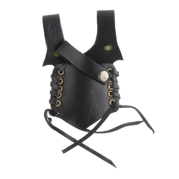 Cinturón percha ajustable renacimiento PU Medieval Rapier Rana para Caballero Hugo Vaina