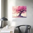 thumbnail image 4 of PRATYUS  Cherry Blossom Tree Poster | Botanical Flower Prints | Pink Home Decor | Wall Art | Pink Home Decor | Wall Art | Bedroom Living Room Decoration 20x16in, 4 of 6