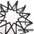 thumbnail image 3 of Portavasos, 4 piezas de soporte de metal para juegos de posavasos cuadrados o redondos, estante de hierro forjado para decoración del hogar, 3 of 4