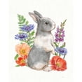 thumbnail image 3 of Urban, Mary 15x18 Black Modern Framed Museum Art Print Titled - Sunny Bunny IV FB, 3 of 5