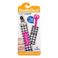 thumbnail image 3 of BooginHead Universal Pacifier Clip, Infant Toddler Boys and Girls, Black Pink, 3 of 6