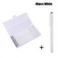thumbnail image 2 of 40 Pieces Fabric Marker Heat Erasable Pen Refill Disappearing Ink Fabric Markers with Storage Box for Sewing  Quilting  Embroidery, 2 of 5