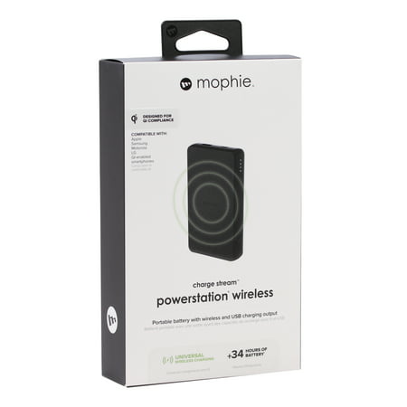 (Used) Mophie Charge Stream 6040mAh Wireless Powerstation - Black