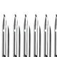 thumbnail image 5 of Puntas de pluma estilográfica para firma de tinta, suministros de papelería para escritura de artistas de Metal, puntas de repuesto ligeras, puntas de Estilo B, 5 of 8