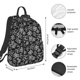 thumbnail image 2 of Disketp Snake Mochila Ligera e Impermeable, Mochila de Día Resistente para Viajes, Senderismo y Uso Diario para Hombre y Mujer, 2 of 7