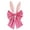Pink, variant on Sunshy Easter Bunny Ears Wreath Bow Rustic Buffalo Plaid Easter Bows for Tree Topper Front Door Wall Window Home Party DIY Crafts, Pink 40*20 cm