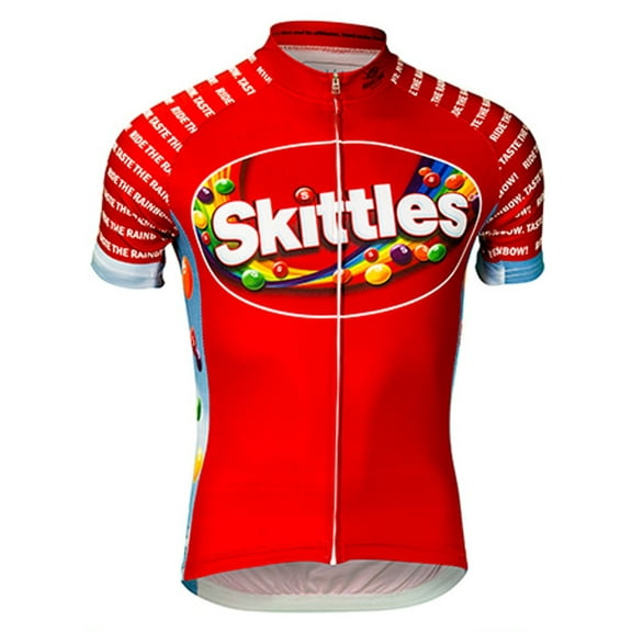 Men's Skittles Ride the Rainbow Cycling Jersey - SKIP-M