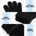 thumbnail image 5 of Cooraby 12 Pairs Kid's Winter Magic Gloves Children Stretchy Warm Magic Gloves Boys or Girls Knit Gloves, 5 of 7