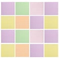 thumbnail image 1 of 100 piezas de forros para cestas de picnic: láminas para envolver alimentos, papel antiadherente de colores para envolver pasteles, para hornear en la cocina y barbacoas., 1 of 4