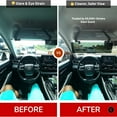 thumbnail image 4 of Polarized Car Visor Extender Sun Blocker, Anti-Glare Windshield Shield for Cars/SUV, Sun Visor Extension Blocks UV, USA Visors Extender Attachment for Car Visor, Sunvisors Shade for Cars, 4 of 5