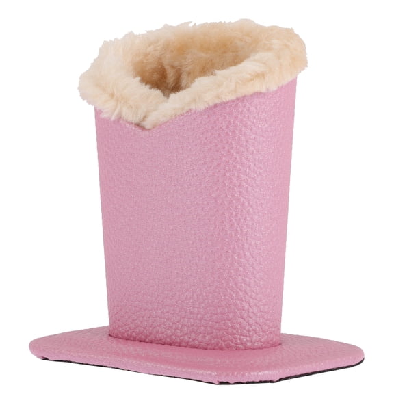 WASHWEPE Soft Plush Eyeglass Holder Stand, Eyewear Case Organizer, Compact 4.72x4.33x3.27 Inches, 1 Piece