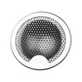 thumbnail image 1 of Colador de desagüe para fregadero, rejilla de acero inoxidable, fácil de instalar, antiobstrucción 102 mm x 20 mm, 1 of 9