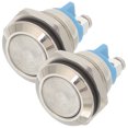 thumbnail image 5 of BESTONZON Doorbell Button Compatible with Most Doorbells Nickel Plated Copper for Home, 5 of 8