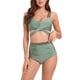 thumbnail image 2 of Traje de baño de 2 piezas para mujer, trajes de baño para mujer, conjunto de bikini casual de moda para mujer, traje de baño estampado para mujer, 2 of 6