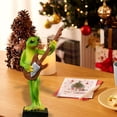 thumbnail image 3 of Resins Musician Statue Cartoon Animal Figurine Sculpture Multifunctional Decoration Resin Ornament Figurine for Home Office Desktop Decors and Artistic Ornament(D), 3 of 6