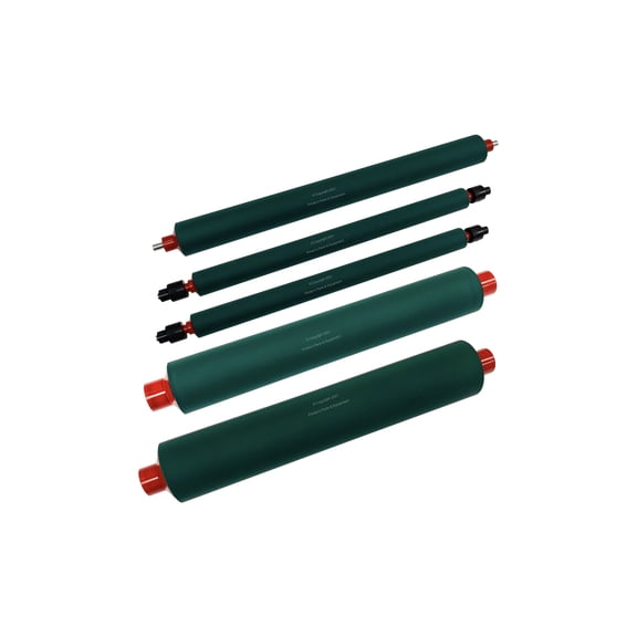 Rubber Roller Set of 5 for AB Dick 375 9800 Series LOR-375-K