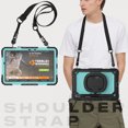 thumbnail image 7 of for Samsung Galaxy Tab S8/S7 Case 11 inch, 360 Rotating Shockproof Cover with Stand, Handle, Shoulder Strap (SM-X700/SM-T870), Sky Blue Panel, 7 of 7