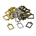 thumbnail image 3 of veasfak 20/30x Vintage Cabochon Charms Setting Base Base Jewelry Making Blanks Frame 30pcs Mixed, 3 of 9