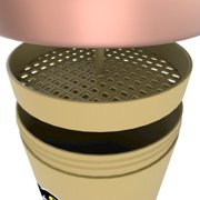Battle Shakers Bullet Shaker Cup | Military Themed Shaker Bottle | Leak-Proof Protein Cup with Storage Compartment | Mix Protein Powders & More | Durable Construction & Dishwasher Safe | 20 Oz