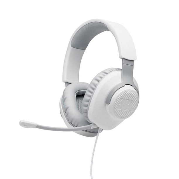 Audífonos Alámbricos JBL over-ear QUANTUM 100 Blanco