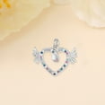 thumbnail image 4 of LYMAYTER DIY Jewelry Accessory Rhinestones Heart Pendant - for DIY Jewelry, 4 of 7