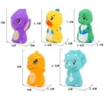 thumbnail image 4 of 10 marionetas de dedo de animales de PVC, marionetas de cuentos coloridas, juguetes para enseñar, espectáculos, recuerdos de fiesta para niños, 4 of 7