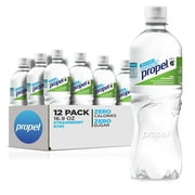 Propel, Kiwi Strawberry, Zero Calorie Sports Drinking Water with Electrolytes and Vitamins C&E, 16.9 Fl Oz (12 Count)