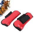 Horse Tendon Boots Horse Riding Fetlock Protectors PU Shell Horse