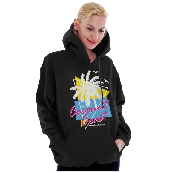 Dominican Republic the Coconut Coast Hoodie Sweatshirt Women Men Brisco Brands S