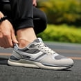 thumbnail image 2 of Panyan Wolfcaw Men's Lightweight Breathable Sneakers - Low-Top Running Shoes with & Arch, - Training Sneakers Suitable for Gym,, Casual Wear - -Terrain Traction (Cloud/Geometric/Striped), 2 of 9