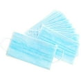 thumbnail image 1 of Masque Facial Jetable Toucher Personnel Bleu Lot de (100 Pcs), 1 of 3