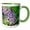 Green/White, variant on 3drose, Grapes on Vine, Skaneateles, New York, Usa., 11oz Mug