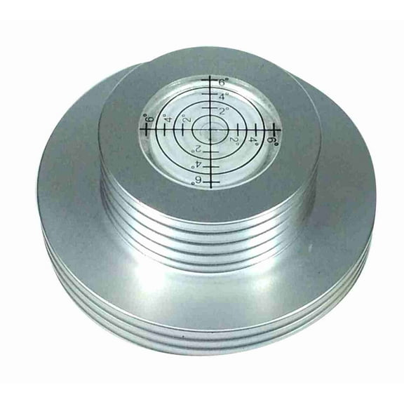 Vinyl Record Clamp with Built-in Level Gauge