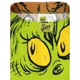 thumbnail image 3 of Dr. Seuss Grinch Face Max Face Men's Button Fly Boxer Lounge Shorts MF22BX53, 3 of 7