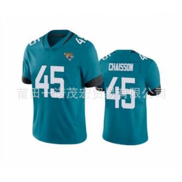 Jaguars Embroidered Football Jersey 16# Lawrence 45# 15# Replica Player Name Jersey