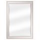 thumbnail image 1 of Espejo Biselado de Pared Enmarcado en color Blanco con textura de madera | Fine Art Tj - 71 x 101 cm, 1 of 5